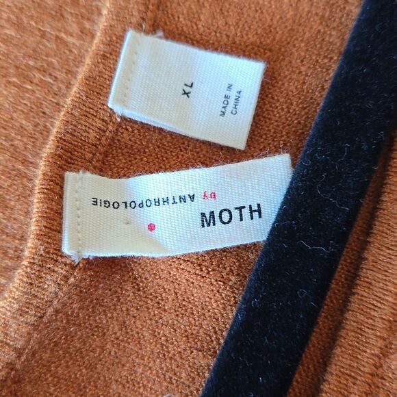 Anthropologie Moth Dress Sweater Knit with  Bell Sleeve - Picture 6 of 7